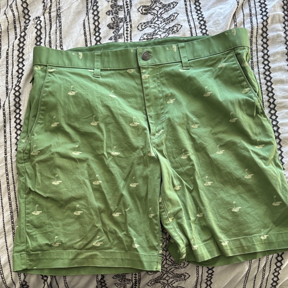 Fabletics Green Golf Men's Shorts